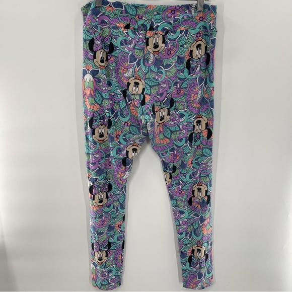 Disney Minnie Mouse Set of 2 Leggings Size Tall & Curvy - Picture 5 of 13